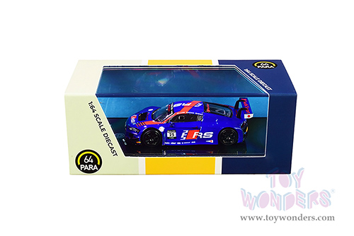 Paragon - Audi R8 LMS #25 10 Hours Suzuka P1 WRT (2019) (1/64 scale diecast model car, Blue) PA55253