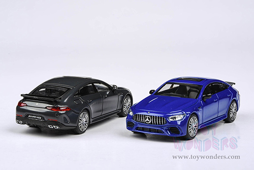 Paragon - Mercedes-Benz GT 63 S (1/64 scale diecast model car, Metallic Blue) PA55281BU