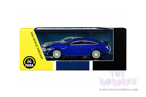 Paragon - Mercedes-Benz GT 63 S (1/64 scale diecast model car, Metallic Blue) PA55281BU