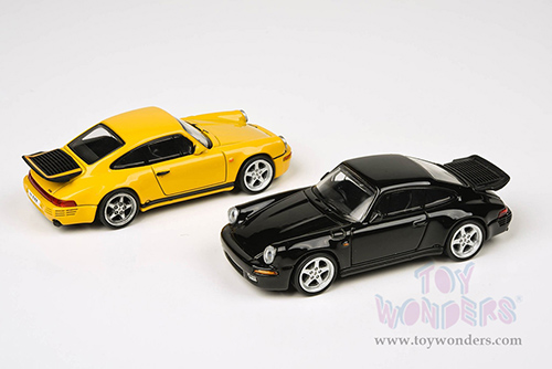 Paragon - RUF CTR Yellowbird (1987, 1/64 scale diecast model car, Black) PA55292BK