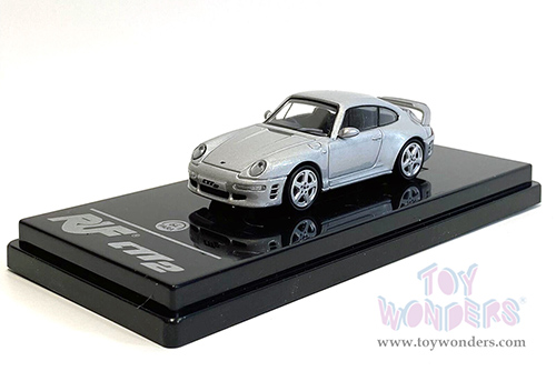 Paragon - RUF CTR2 (1/64 scale diecast model car, Silver) PA55371SV