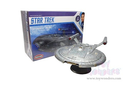 Polar Lights - Snap Kit | Star Trek NX-01 Enterprise (1/1000 scale model) POL966M/12