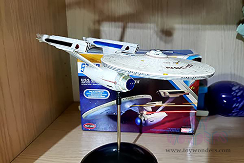 Polar Lights - Snap Kit | Star Trek U.S.S. Enterprise NCC-1701 Refit Wrath of Khan Edition (1/1000 scale model) POL974M/12 MAP: $29.59