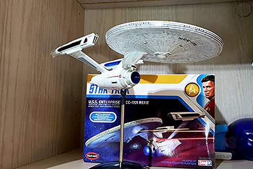 Polar Lights - Snap Kit | Star Trek U.S.S. Enterprise NCC-1701 Refit Wrath of Khan Edition (1/1000 scale model) POL974M/12 MAP: $29.59