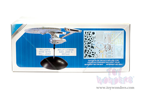 Polar Lights - Snap Kit | Star Trek U.S.S. Enterprise NCC-1701 Refit Wrath of Khan Edition (1/1000 scale model) POL974M/12 MAP: $29.59