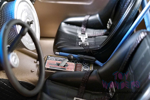 Real Art Replicas - Ford Big Oly Bronco #1 Parnelli Jones Baja 1000 Champion (1/18 scale diecast model car, Yelllow/White) RAR18001