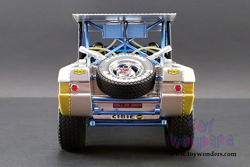 Real Art Replicas - Ford Big Oly Bronco #1 Parnelli Jones Baja 1000 Champion (1/18 scale diecast model car, Yelllow/White) RAR18001