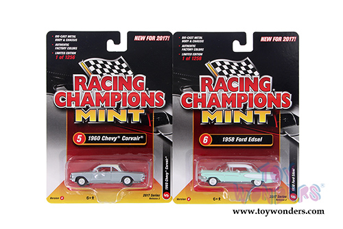 Round 2 Racing Champions Mint 2017 Release 2 A (1/64 scale diecast model car, Asstd.) RC004/12A