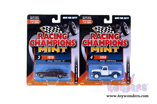 Round 2 Racing Champions Mint 2017 Release 3 B (1/64 scale diecast model car, Asstd.) RC005/48B