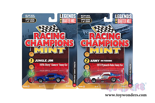 Round 2 Racing Champions Mint 2018 Release 2 A (1/64 scale diecast model car, Asstd.) RC008/48A