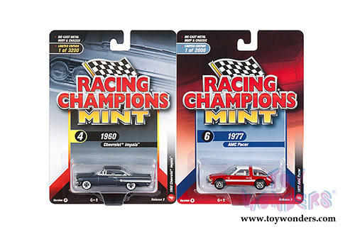 Round 2 Racing Champions Mint 2018 Release 2 A (1/64 scale diecast model car, Asstd.) RC008/48A