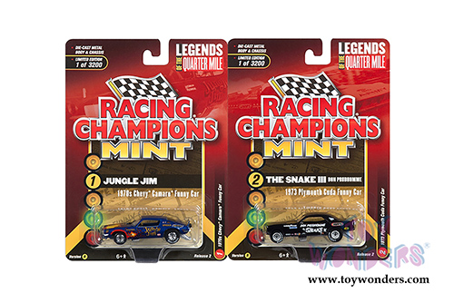 Round 2 Racing Champions Mint 2018 Release 2 B (1/64 scale diecast model car, Asstd.) RC008/48B