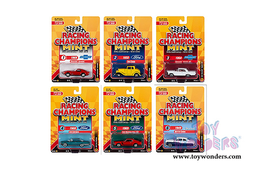 Round 2 Racing Champions Mint 2019 Release 1 A (1/64 scale diecast model car, Asstd.) RC010/48A