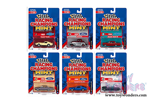 Round 2 Racing Champions Mint 2019 Release 1 B (1/64 scale diecast model car, Asstd.) RC010/48B