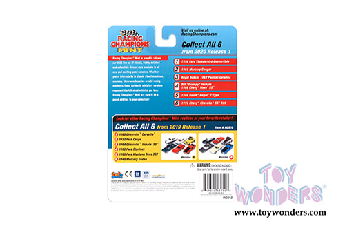 Round 2 Racing Champions Mint 2020 Release 1 (1/64 scale diecast model car, Asstd.) RC012/48