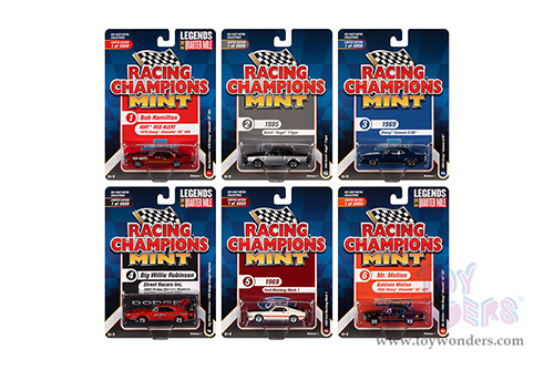 Round 2 Racing Champions Mint 2022 Release 1 (1/64 scale diecast model car, Asstd.) RC013/48