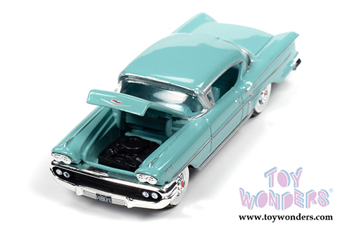 Round 2 Racing Champions Mint - Chevrolet&reg; Bel Air&reg; Impala Hardtop (1958, 1/64 scale diecast model car, Glen Green) RCSP013/24