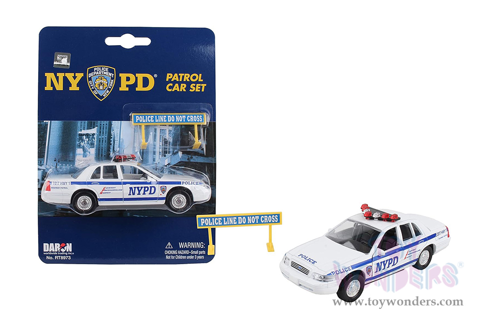 NYPD® Patrol Car set RT8973 1/43 scale Daron wholesale diecast model car