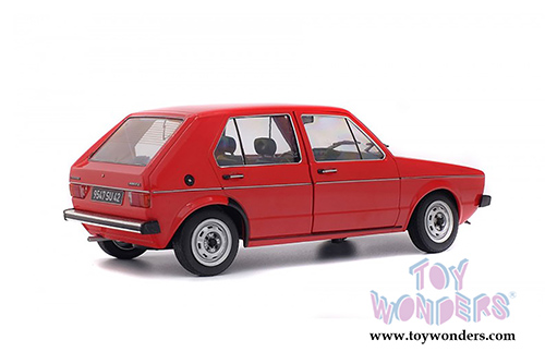 Solido - Volkswagen Golf L Hardtop (1983, 1/18 scale diecast model car, Red Mars) S1800204