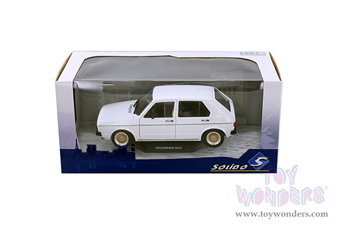 Solido - Volkswagen Golf L (1983, 1/18 scale diecast model car, White Custom) S1800211
