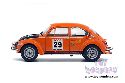 Solido - Volkswagen Beetle 1303 SCCA #29 Rally Series Hardtop (1980, 1/18 scale diecast model car, Orange) S1800506