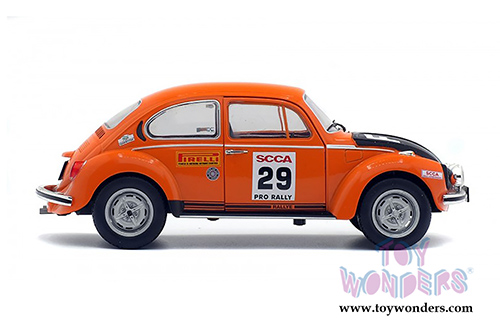 Solido - Volkswagen Beetle 1303 SCCA #29 Rally Series Hardtop (1980, 1/18 scale diecast model car, Orange) S1800506