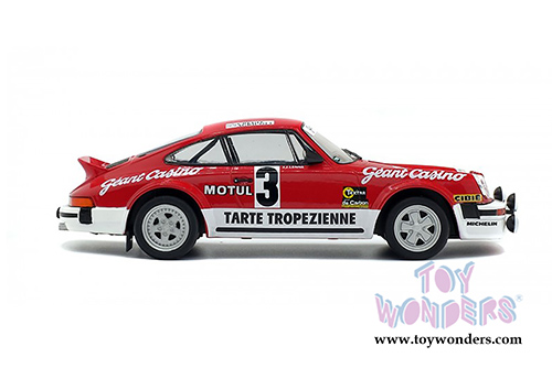 Solido - Porsche 911 SC Gr.4 #3 Rallye d'Armor/Beguin Hardtop (1979, 1/18 scale diecast model car, Red) S1800804