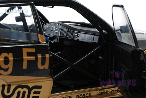 Solido - Mercedes-Benz 190 Evolution II #9 Grand Prix Macau 1991 - K. Ludwig (1991, 1/18 scale diecast model car, Black/Brown) S1801003