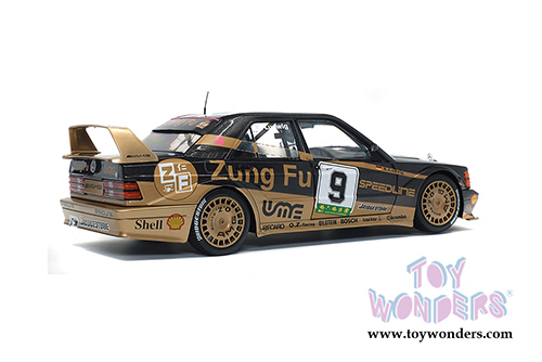 Solido - Mercedes-Benz 190 Evolution II #9 Grand Prix Macau 1991 - K. Ludwig (1991, 1/18 scale diecast model car, Black/Brown) S1801003