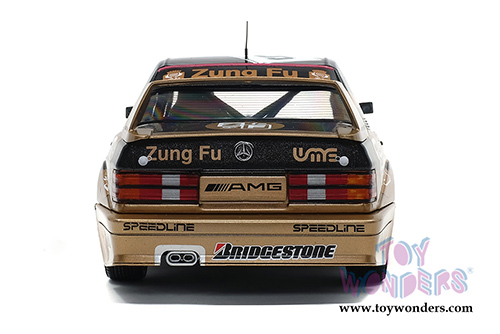 Solido - Mercedes-Benz 190 Evolution II #9 Grand Prix Macau 1991 - K. Ludwig (1991, 1/18 scale diecast model car, Black/Brown) S1801003