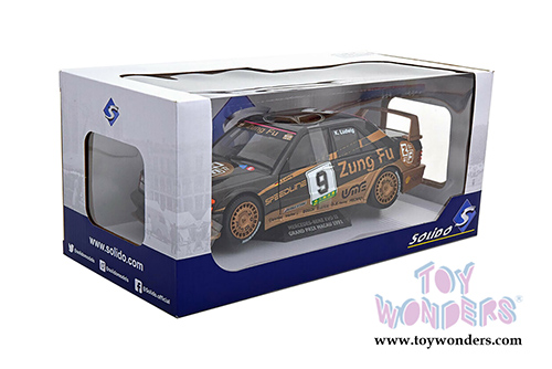 Solido - Mercedes-Benz 190 Evolution II #9 Grand Prix Macau 1991 - K. Ludwig (1991, 1/18 scale diecast model car, Black/Brown) S1801003