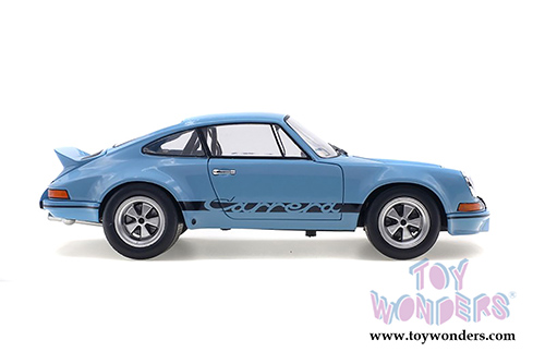 Solido - Porsche 911 RSR 2.8 Hardtop (1974, 1/18 scale diecast model car, Gulf Blue) S1801101