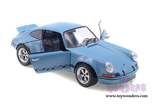 Solido - Porsche 911 RSR 2.8 Hardtop (1974, 1/18 scale diecast model car, Gulf Blue) S1801101