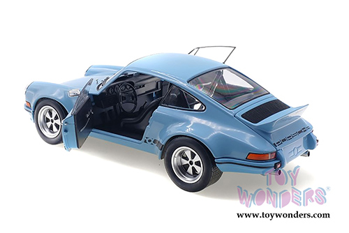 Solido - Porsche 911 RSR 2.8 Hardtop (1974, 1/18 scale diecast model car, Gulf Blue) S1801101