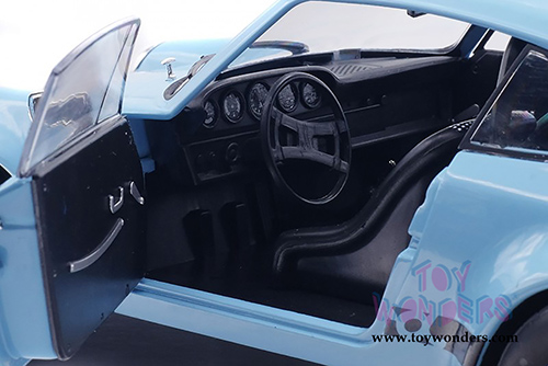 Solido - Porsche 911 RSR 2.8 Hardtop (1974, 1/18 scale diecast model car, Gulf Blue) S1801101