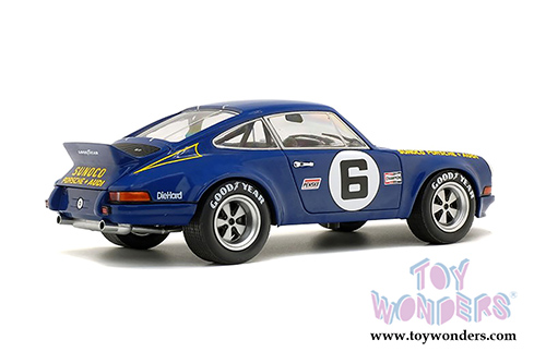 Solido - Porsche 911 RSR 24H of Daytona #6 Sunocco Donohue/Follmer Hardtop (1973, 1/18 scale diecast model car, Blue) S1801105