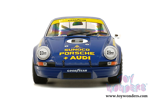 Solido - Porsche 911 RSR 24H of Daytona #6 Sunocco Donohue/Follmer Hardtop (1973, 1/18 scale diecast model car, Blue) S1801105