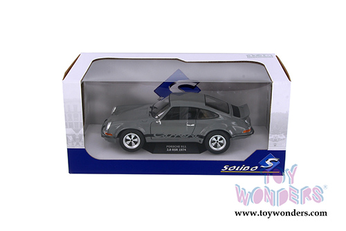Solido - Porsche 911 RSR 2.8 Hardtop (1974, 1/18 scale diecast model car, Gray Nardo) S1801107