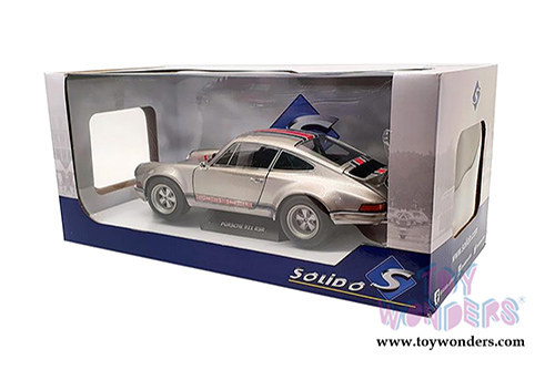 Solido - Porsche 911 RSR Hardtop (1973, 1/18 scale diecast model car, Silver) S1801112
