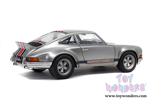 Solido - Porsche 911 RSR Hardtop (1973, 1/18 scale diecast model car, Silver) S1801112