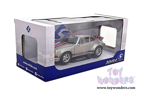 Solido - Porsche 911 RSR Hardtop (1973, 1/18 scale diecast model car, Silver) S1801112