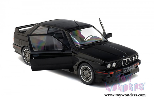 Solido - BMW E30 Sport Evo Hardtop (1990, 1/18 scale diecast model car, Black) S1801501
