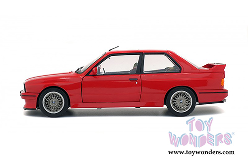 Solido - BMW E30 M3 Hardtop (1990, 1/18 scale diecast model car, Red) S1801502