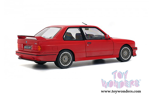 Solido - BMW E30 M3 Hardtop (1990, 1/18 scale diecast model car, Red) S1801502
