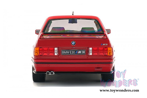 Solido - BMW E30 M3 Hardtop (1990, 1/18 scale diecast model car, Red) S1801502