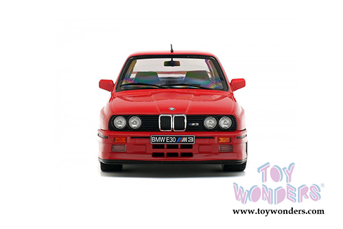 Solido - BMW E30 M3 Hardtop (1990, 1/18 scale diecast model car, Red) S1801502