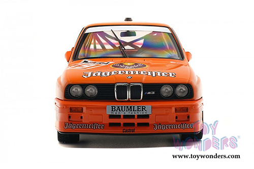 Solido - BMW E30 M3 DTM Hardtop (1992, 1/18 scale diecast model car, Orange) S1801504