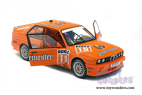 Solido - BMW E30 M3 DTM Hardtop (1992, 1/18 scale diecast model car, Orange) S1801504