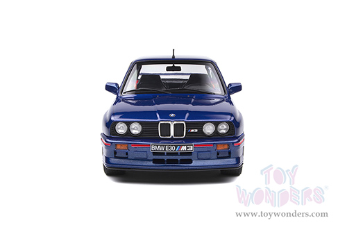 Solido - BMW E30 M3 (1990, 1/18 scale diecast model car, Mauritius Blue) S1801509