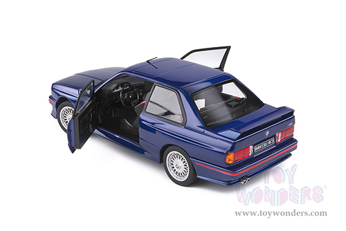 Solido - BMW E30 M3 (1990, 1/18 scale diecast model car, Mauritius Blue) S1801509